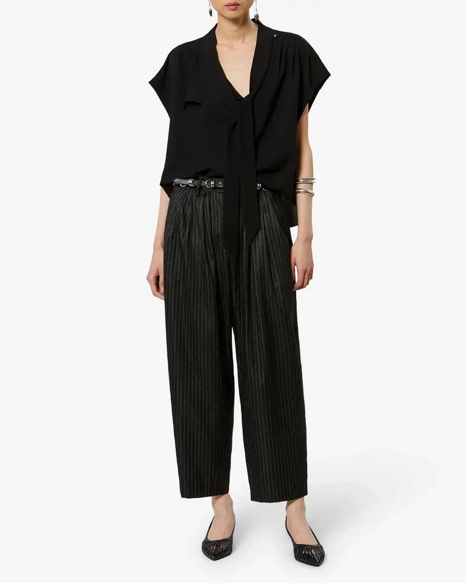 Isabel Marant Janice Wool Pants | Thumbnail 4
