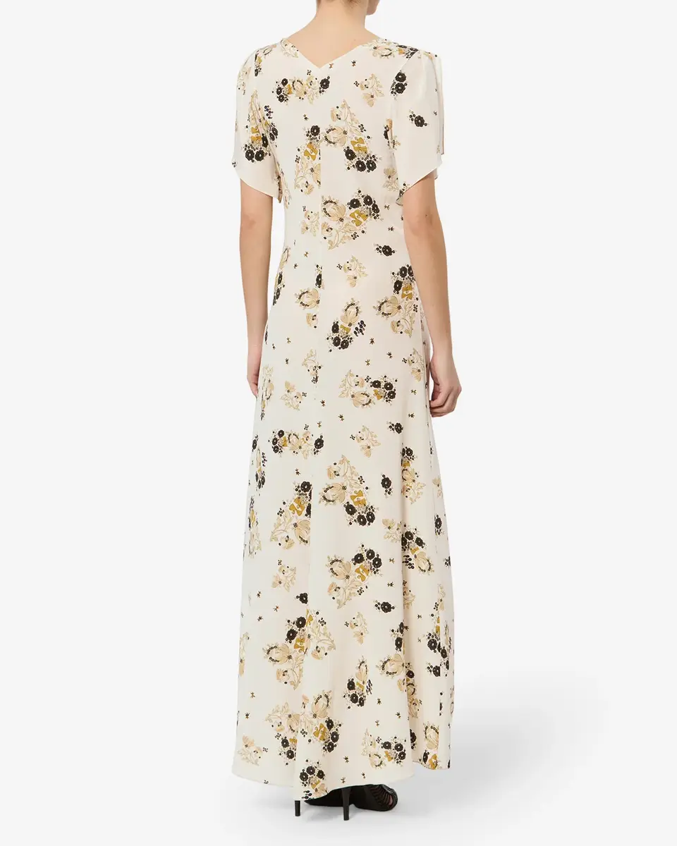Isabel Marant Falja Silk Dress | Thumbnail 3