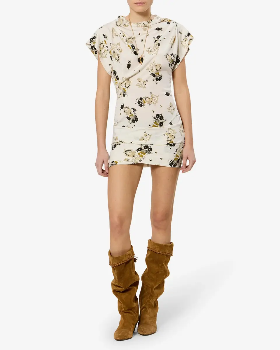 Isabel Marant Floe Silk Dress | Thumbnail 4 Isabel Marant Floe Silk Dress | Thumbnail 4
