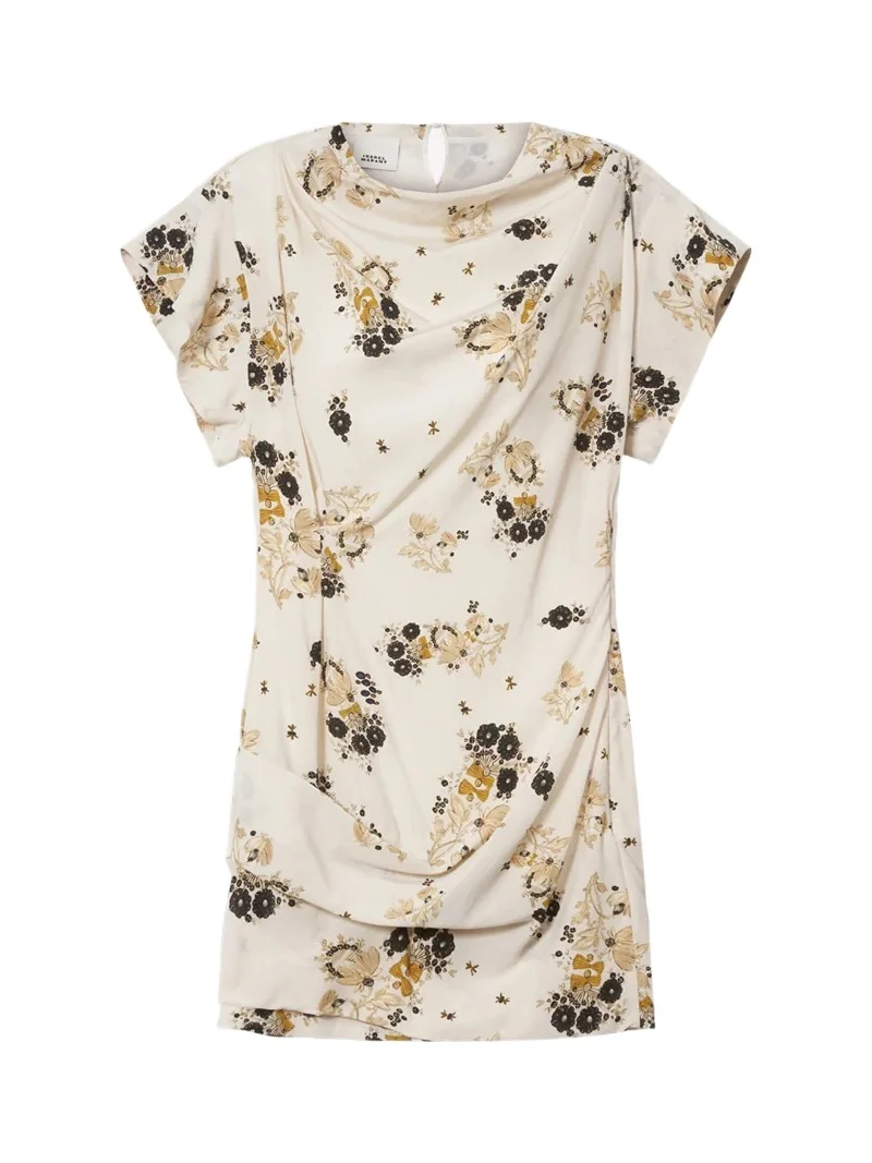 Floe Silk Dress
