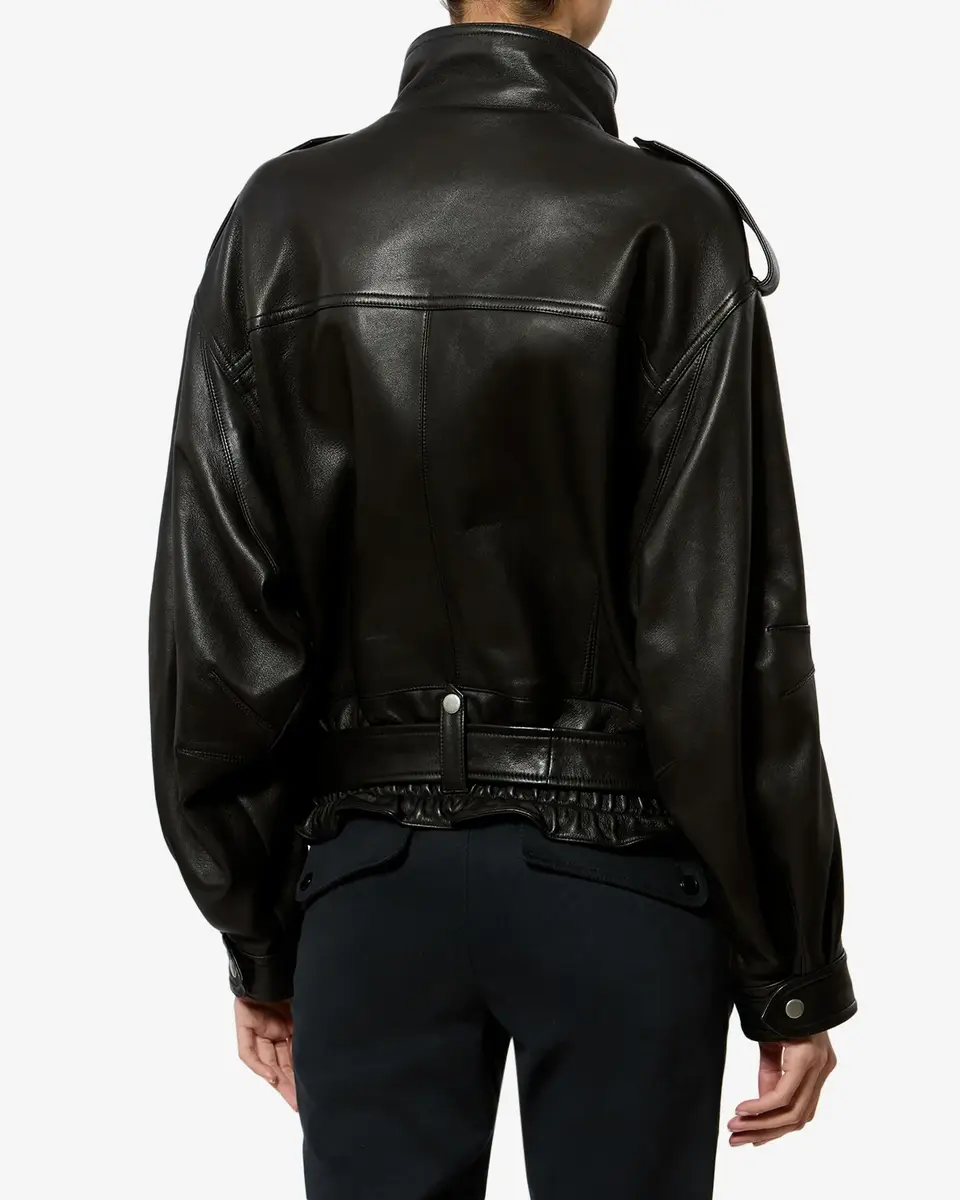 Isabel Marant Farza Leather Jacket | Thumbnail 3 Isabel Marant Farza Leather Jacket | Thumbnail 3