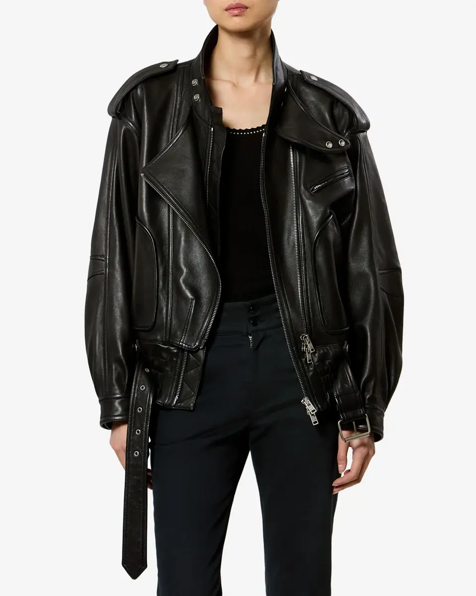 Isabel Marant Farza Leather Jacket | Thumbnail 5 Isabel Marant Farza Leather Jacket | Thumbnail 5