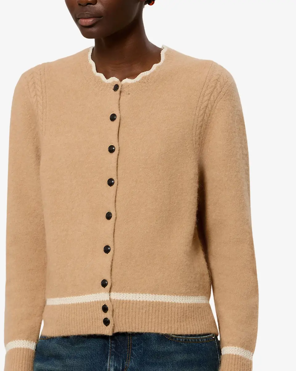 Marant Étoile Naia Alpaca Cardigan | Thumbnail 2 Marant Étoile Naia Alpaca Cardigan | Thumbnail 2
