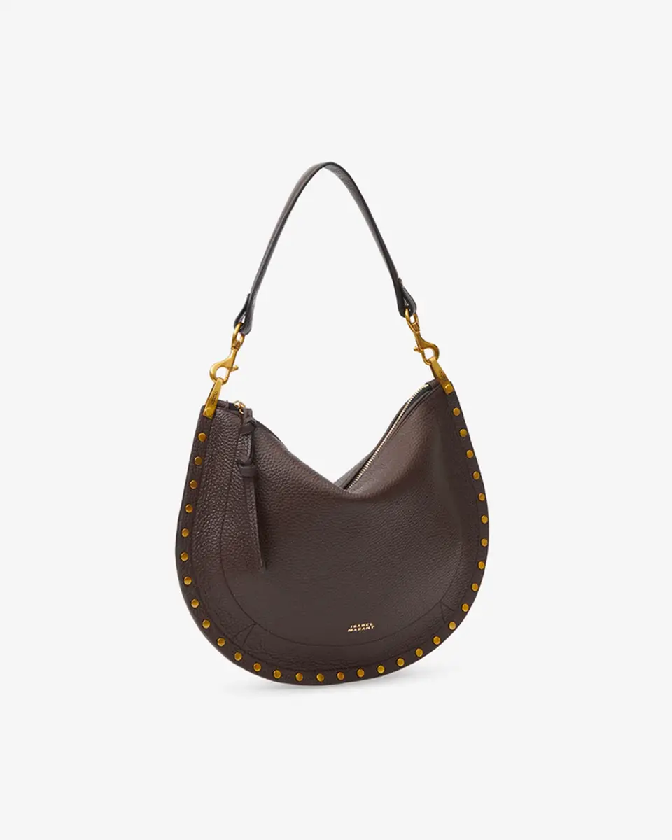 Isabel Marant Oskan Soft Zip Bag In Grained Leather | Thumbnail 2 Isabel Marant Oskan Soft Zip Bag In Grained Leather | Thumbnail 2