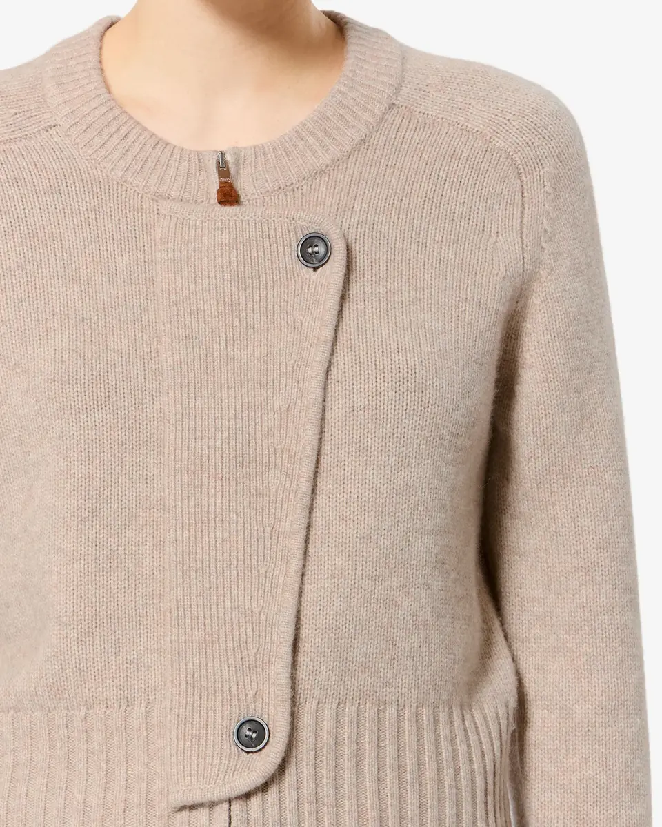 Isabel Marant Murielle Wool Cardigan | Thumbnail 2