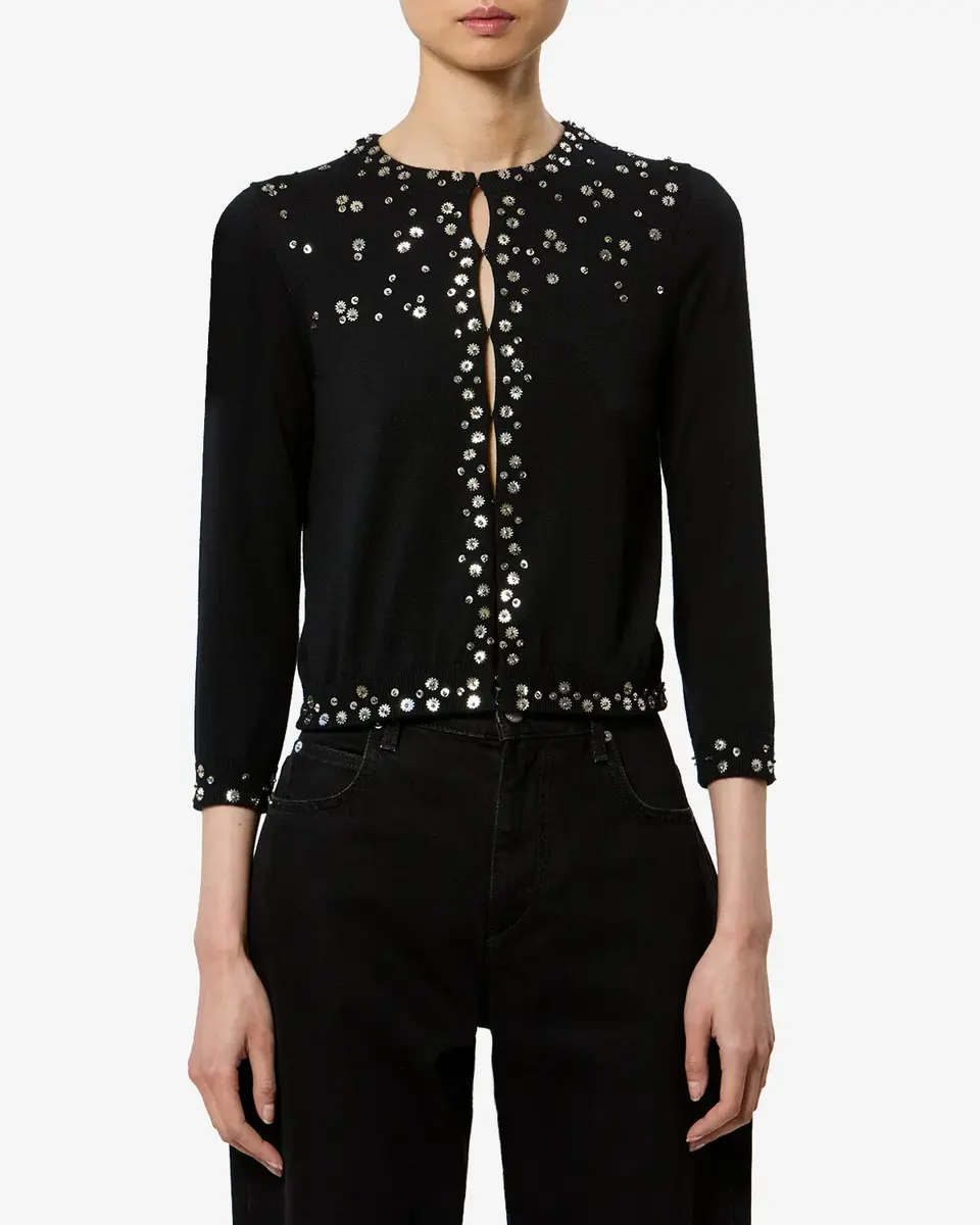 Isabel Marant Amaria Silk Cardigan | Thumbnail 5 Isabel Marant Amaria Silk Cardigan | Thumbnail 5
