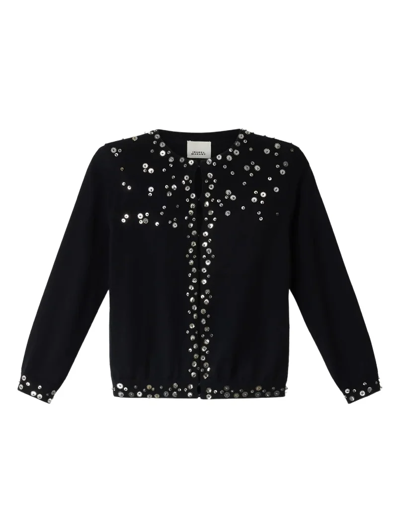 Isabel Marant Amaria Silk Cardigan