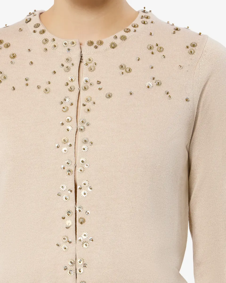 Isabel Marant Amaria Silk Cardigan | Thumbnail 2 Isabel Marant Amaria Silk Cardigan | Thumbnail 2