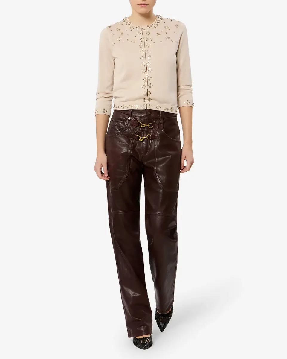 Isabel Marant Amaria Silk Cardigan | Thumbnail 4 Isabel Marant Amaria Silk Cardigan | Thumbnail 4