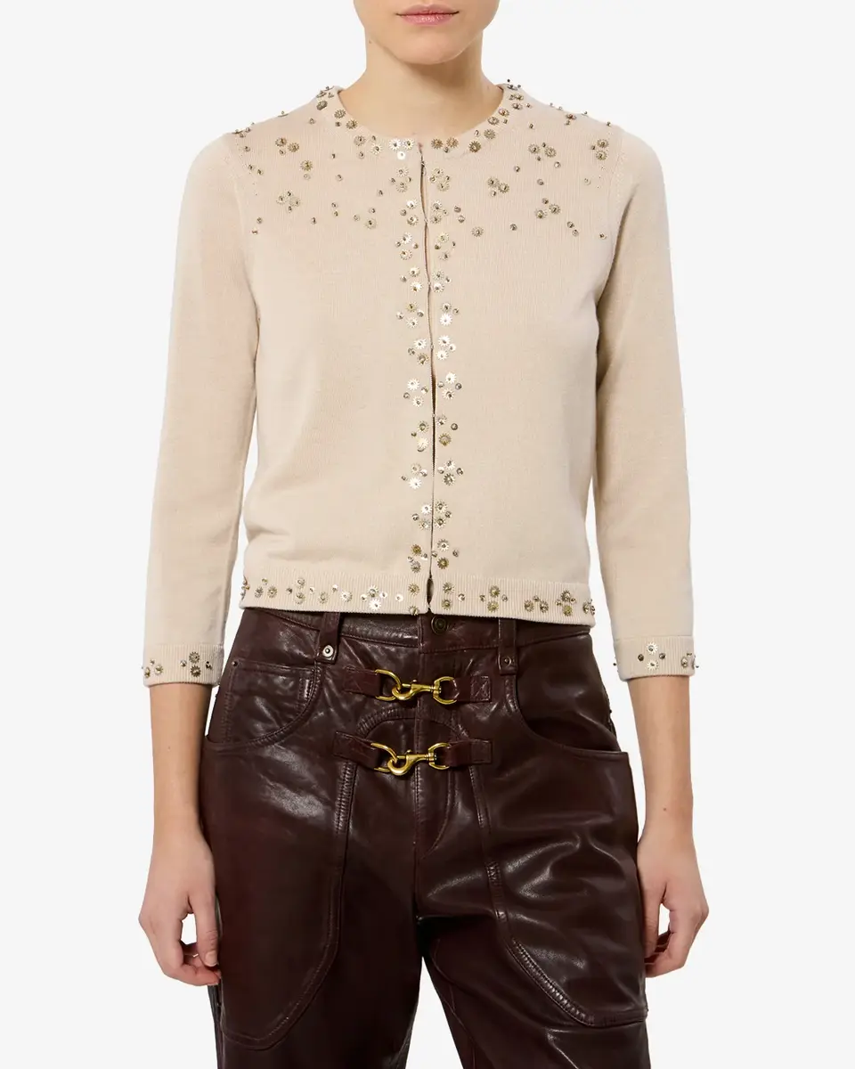 Isabel Marant Amaria Silk Cardigan | Thumbnail 5 Isabel Marant Amaria Silk Cardigan | Thumbnail 5