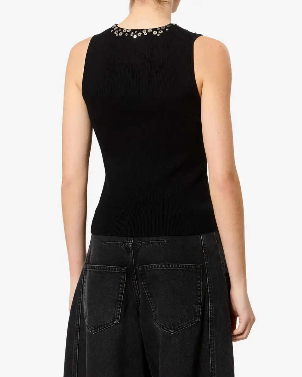 Isabel Marant Apoline Silk Tank Top | Thumbnail 3 Isabel Marant Apoline Silk Tank Top | Thumbnail 3