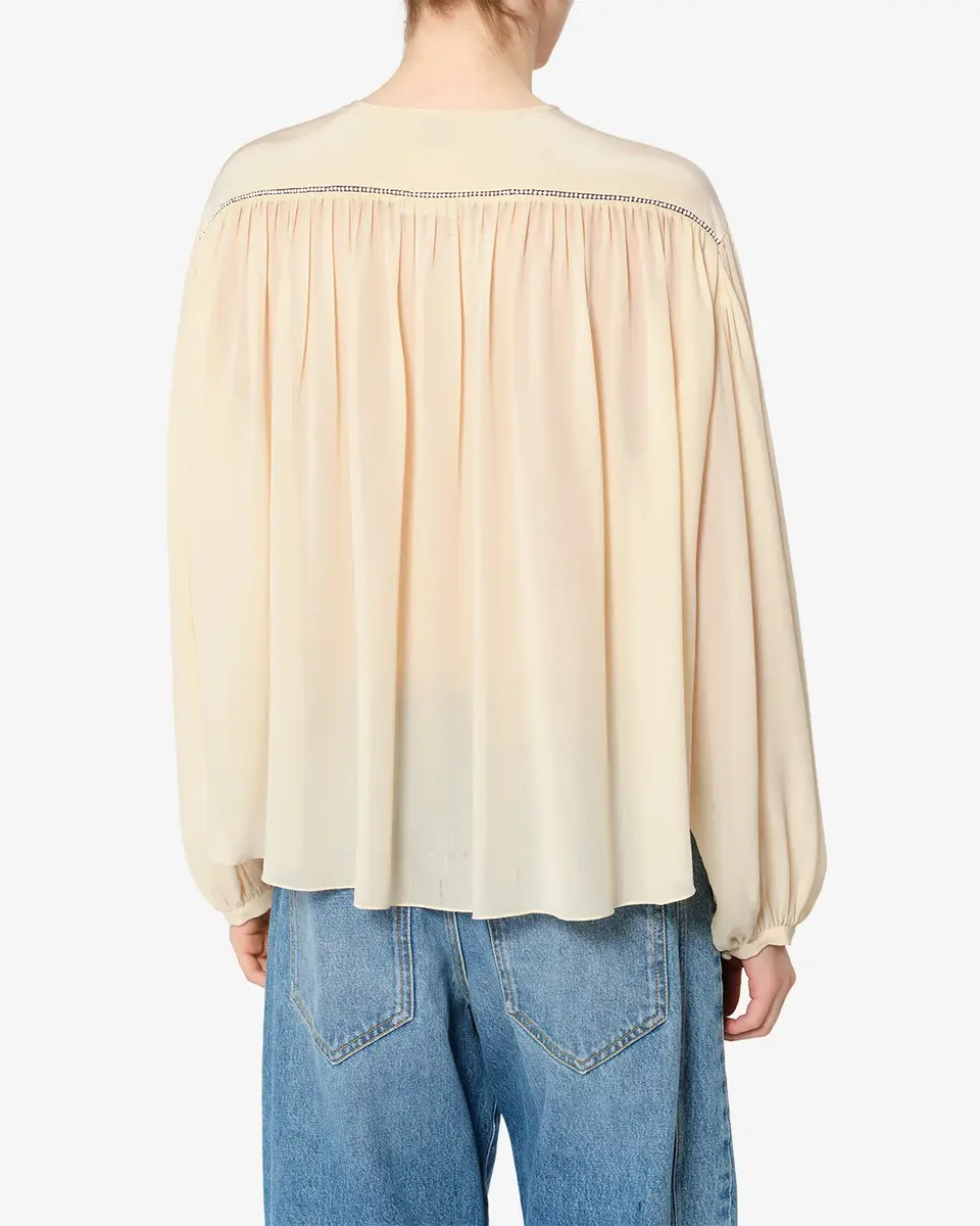 Isabel Marant Nuna Silk Blouse | Thumbnail 3 Isabel Marant Nuna Silk Blouse | Thumbnail 3
