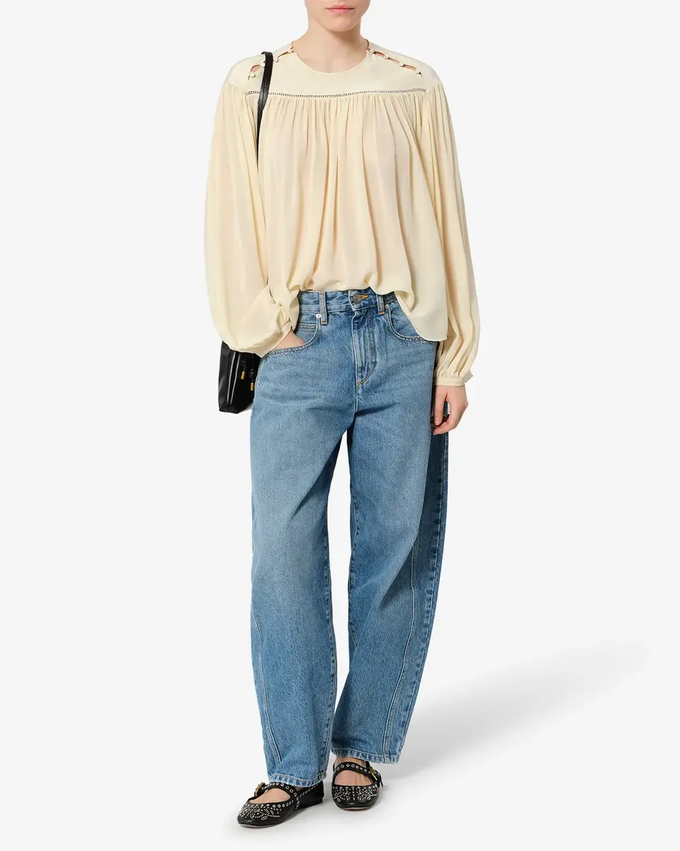 Isabel Marant Nuna Silk Blouse | Thumbnail 4 Isabel Marant Nuna Silk Blouse | Thumbnail 4