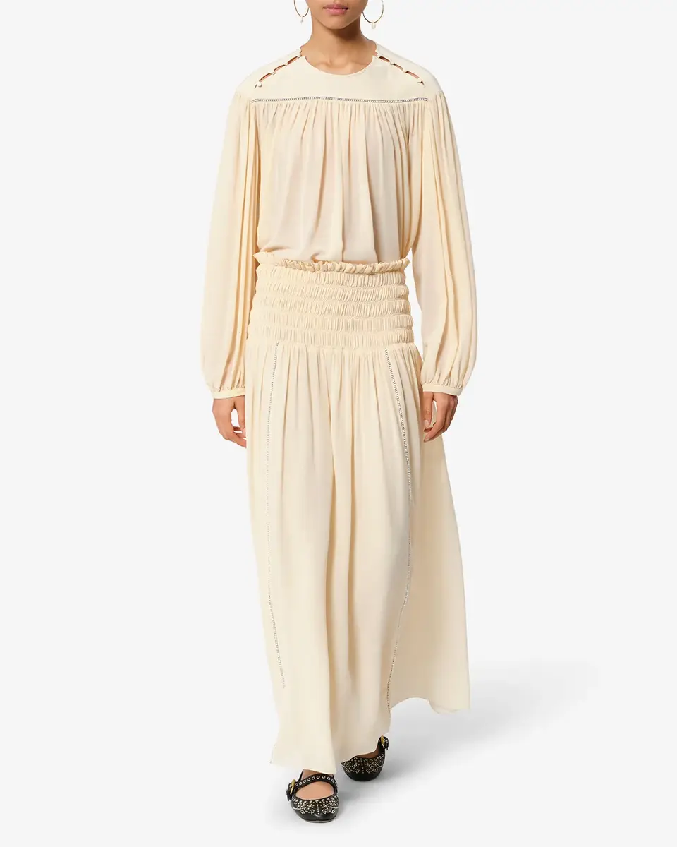 Isabel Marant Nerly Silk Skirt | Thumbnail 4 Isabel Marant Nerly Silk Skirt | Thumbnail 4