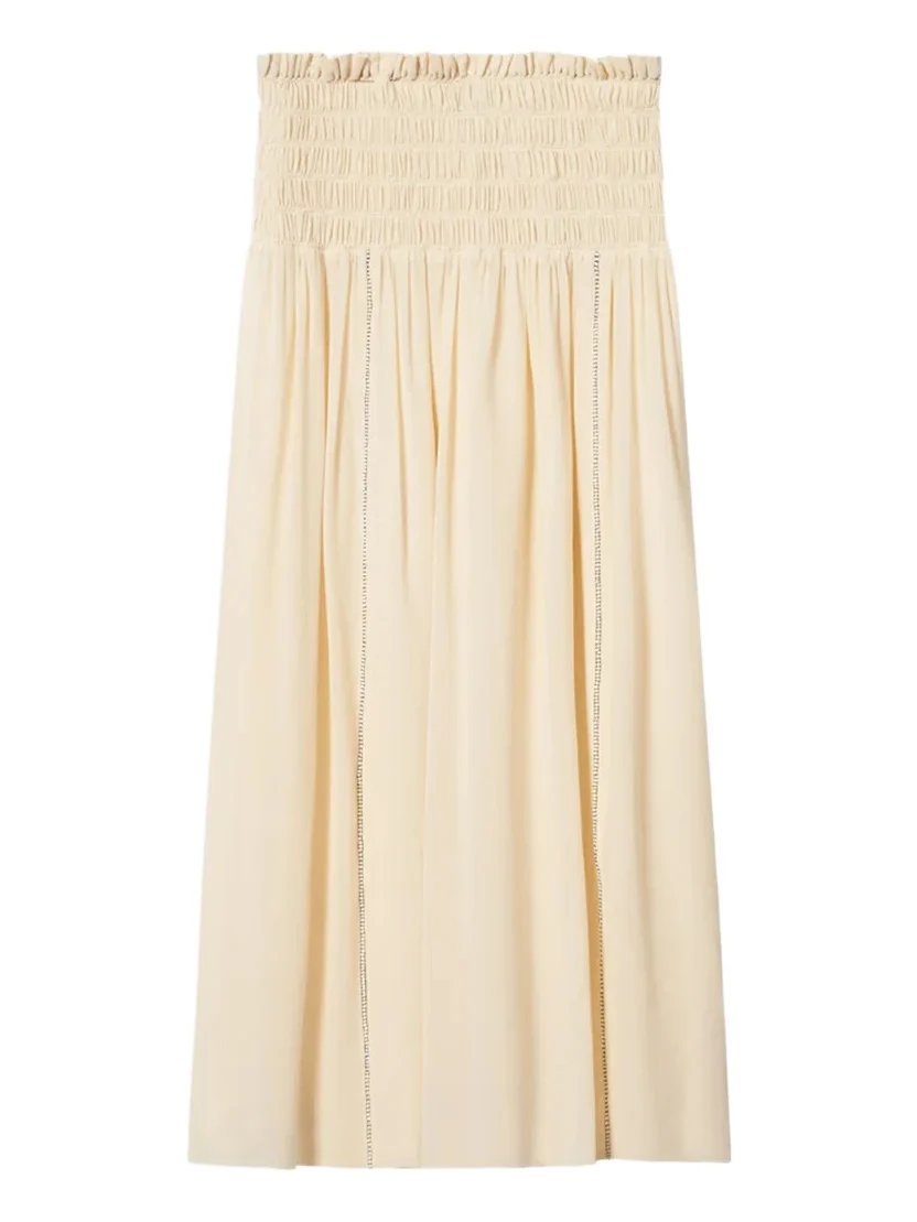 Nerly Silk Skirt