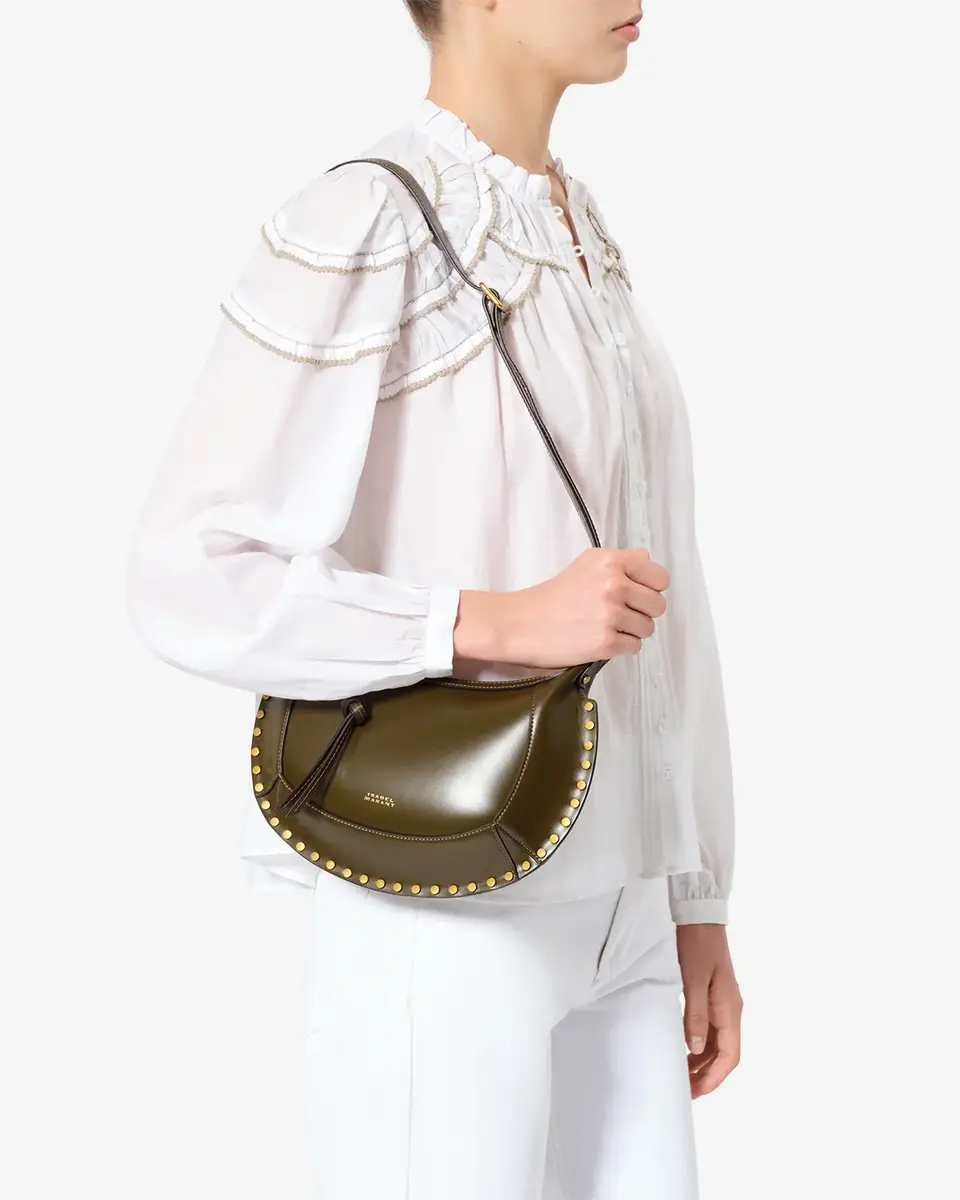 Isabel Marant Oskan Moon Bag In Leather | Thumbnail 2 Isabel Marant Oskan Moon Bag In Leather | Thumbnail 2