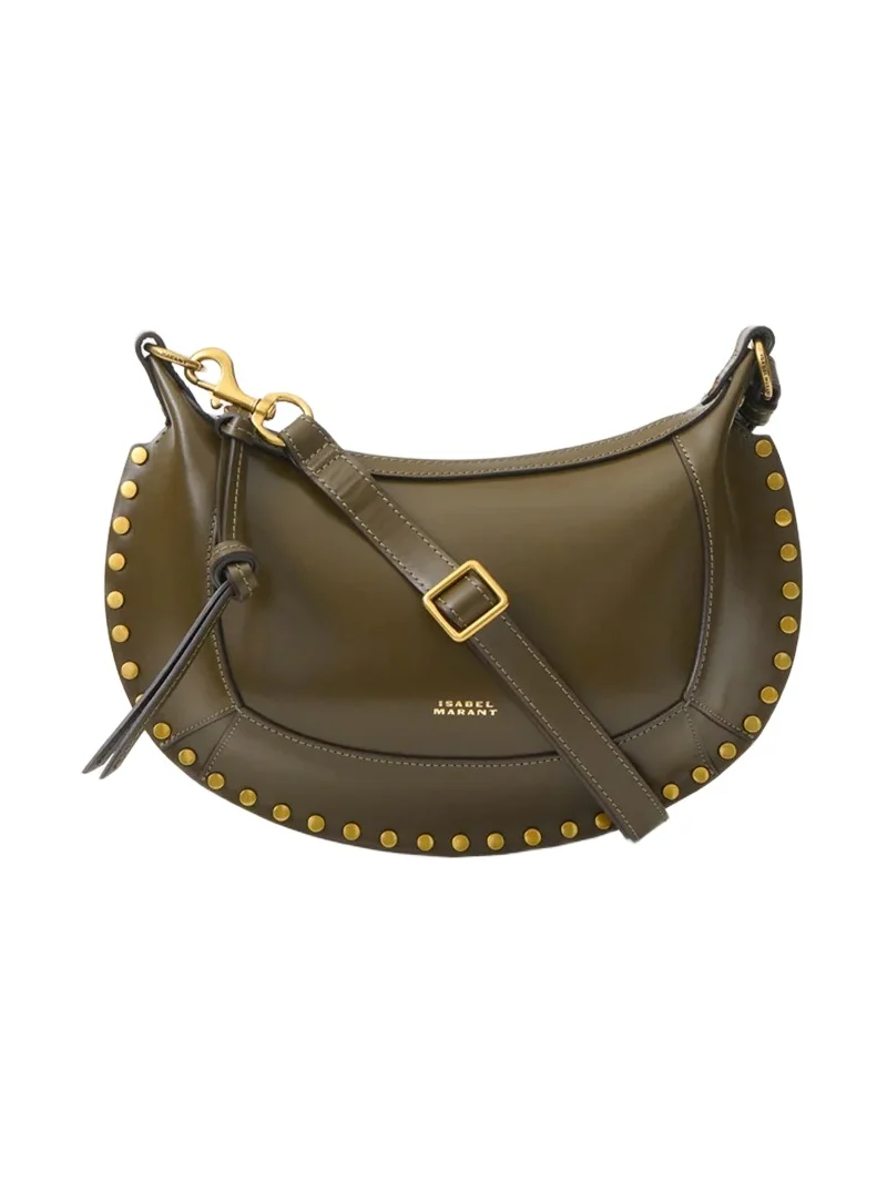 Isabel Marant Oskan Moon Bag In Leather