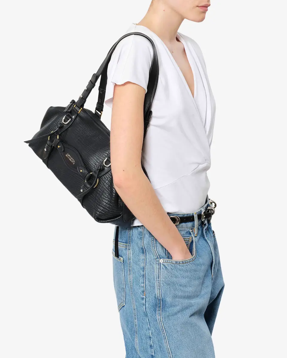 Isabel Marant Tilpa Mini Bag In Grained Leather | Thumbnail 3