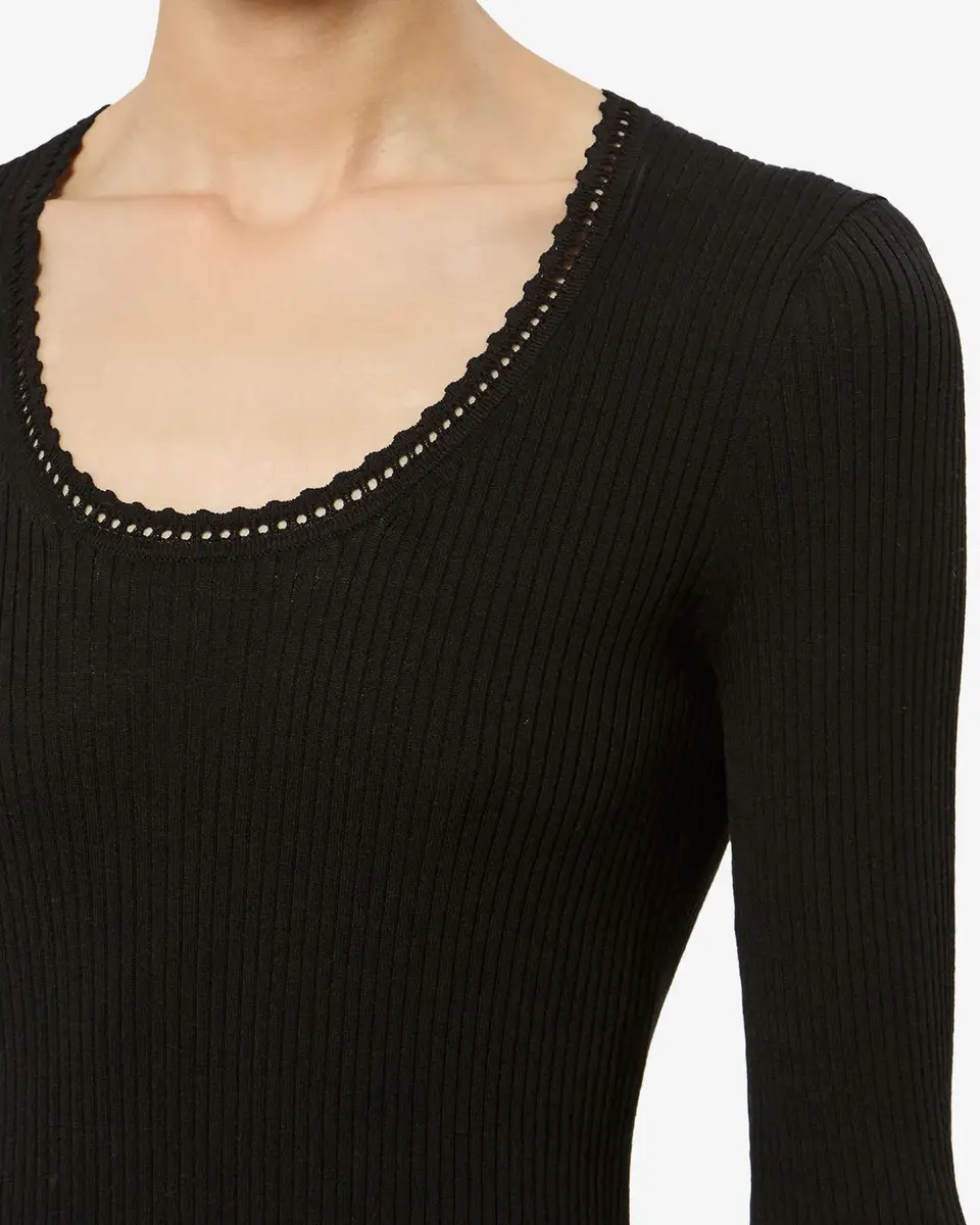 Isabel Marant Selenie Silk Sweater | Thumbnail 2