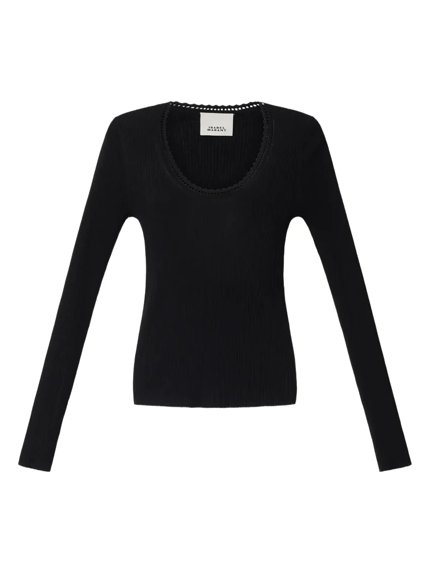Selenie Silk Sweater