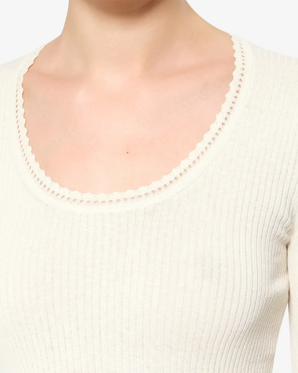 Isabel Marant Selenie Silk Sweater | Thumbnail 2
