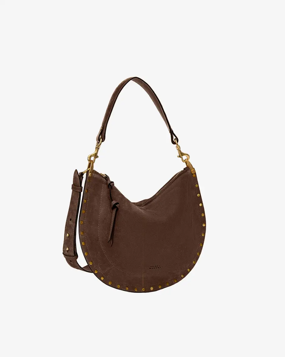 Isabel Marant Oskan Soft Zip Bag In Suede Leather | Thumbnail 2 Isabel Marant Oskan Soft Zip Bag In Suede Leather | Thumbnail 2