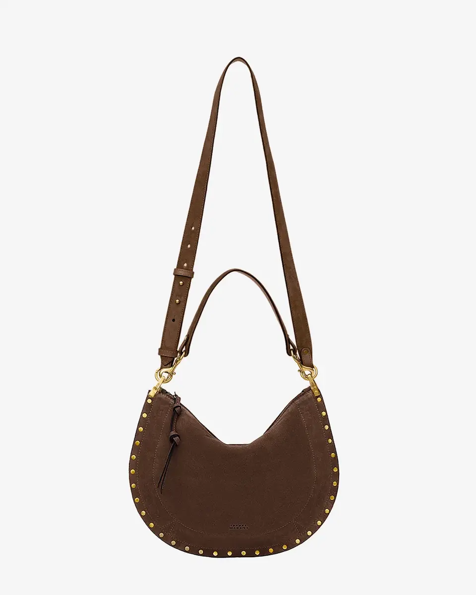 Isabel Marant Oskan Soft Zip Bag In Suede Leather | Thumbnail 4 Isabel Marant Oskan Soft Zip Bag In Suede Leather | Thumbnail 4
