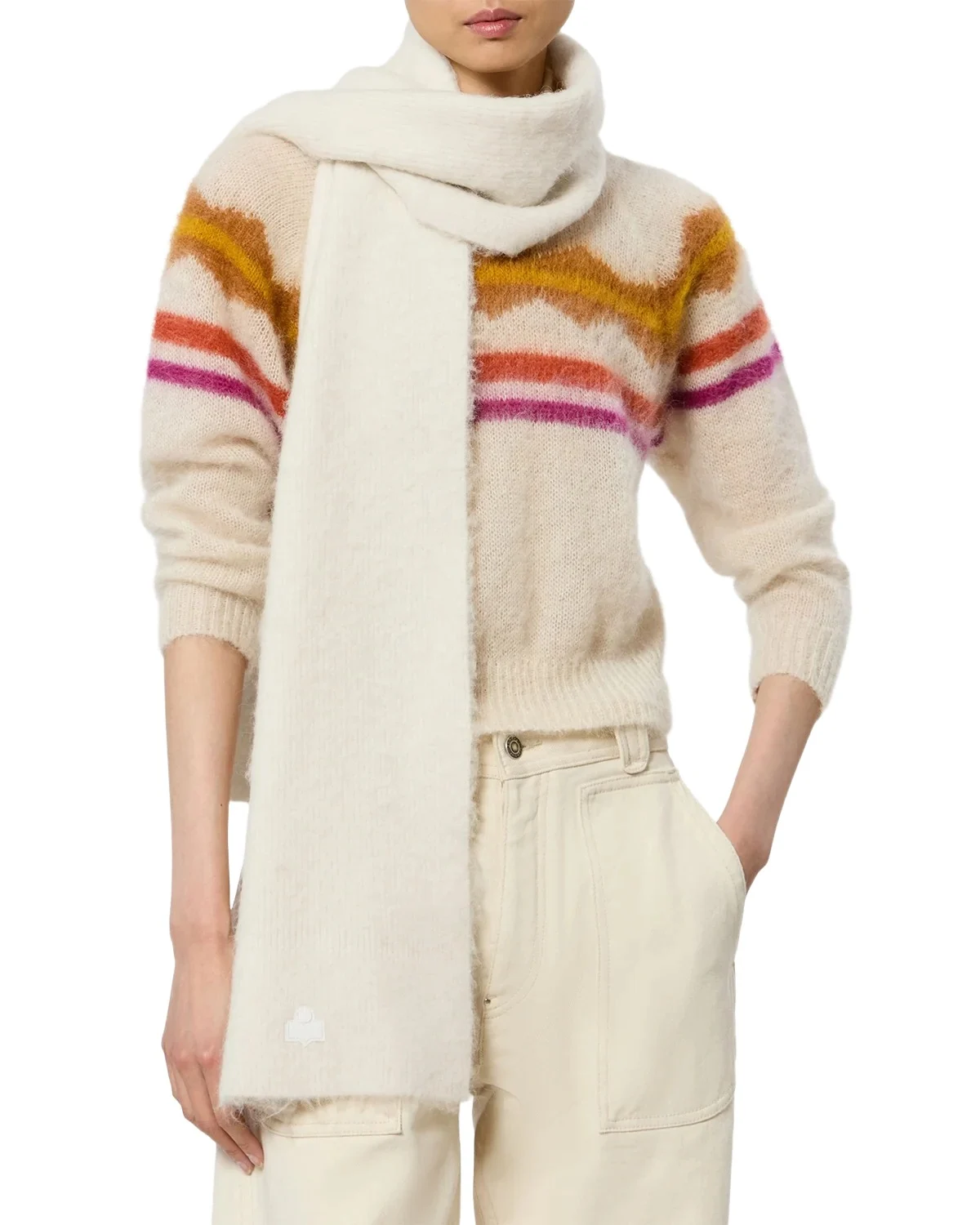 Isabel Marant Peliz Alpaca Scarf