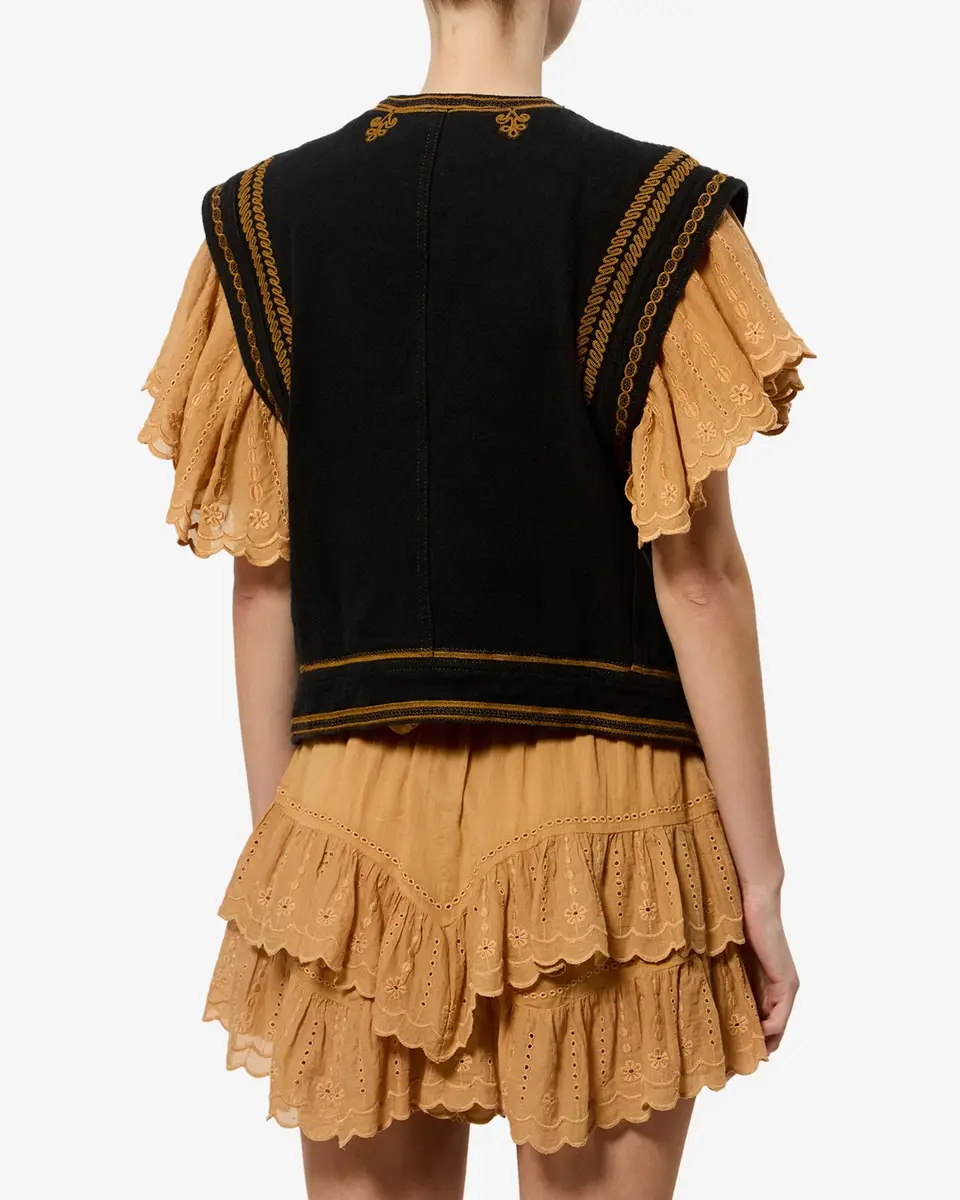 Marant Étoile Edmee Denim Vest | Thumbnail 3 Marant Étoile Edmee Denim Vest | Thumbnail 3