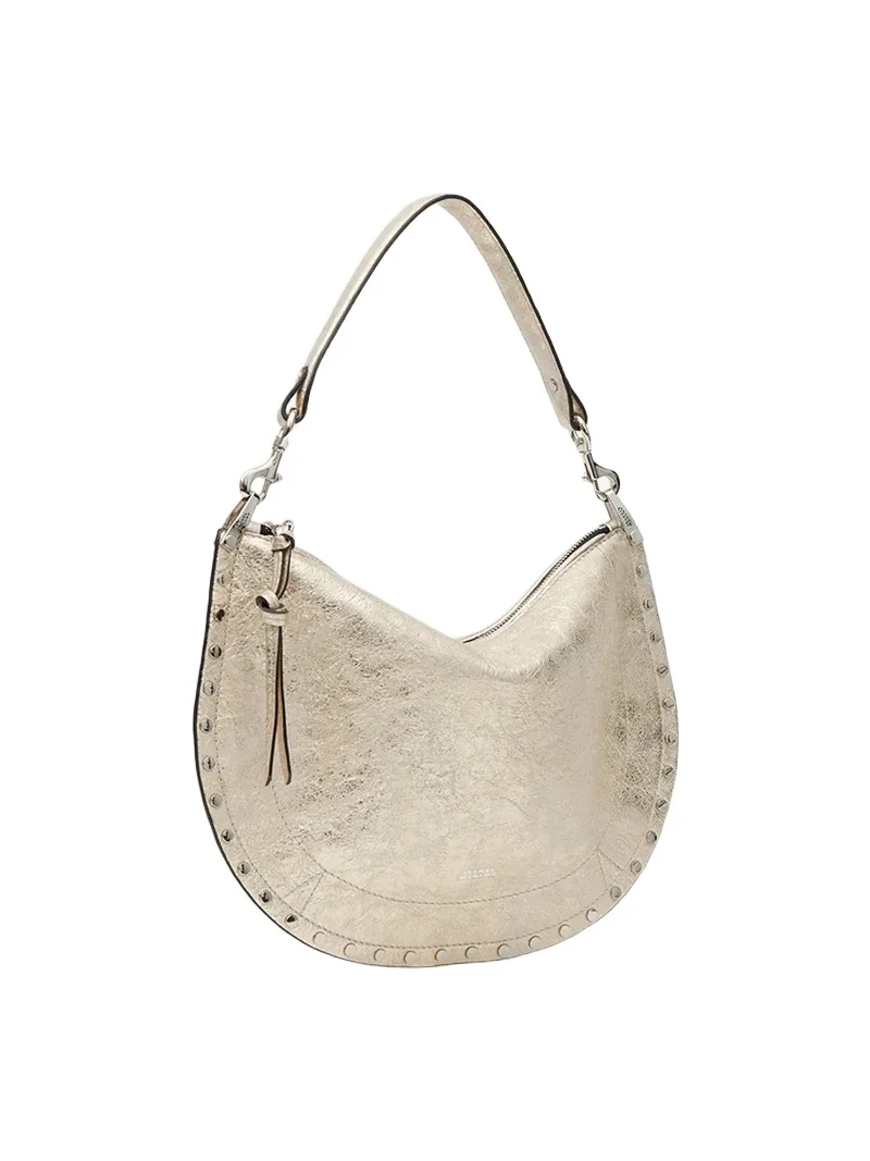 Oskan Soft Zip Bag In Grained Leather Oskan Soft Zip Bag In Grained Leather