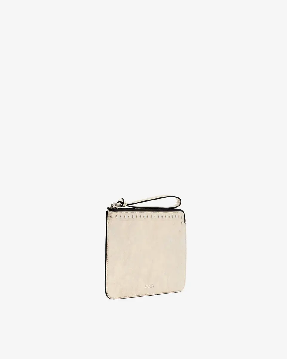 Isabel Marant Leather Flat Pouch | Thumbnail 3