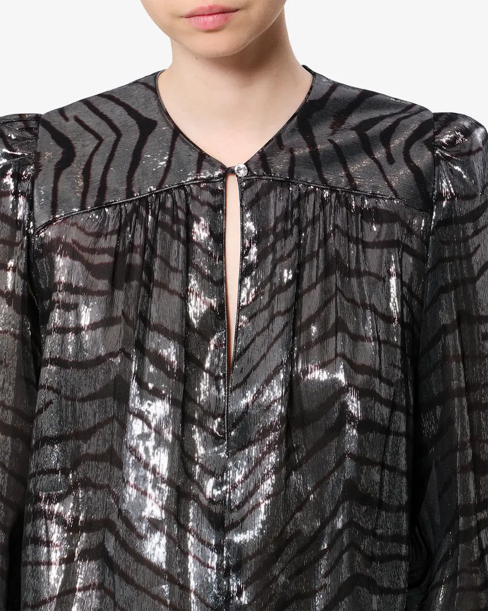 Isabel Marant Farali Silk Blouse | Thumbnail 2