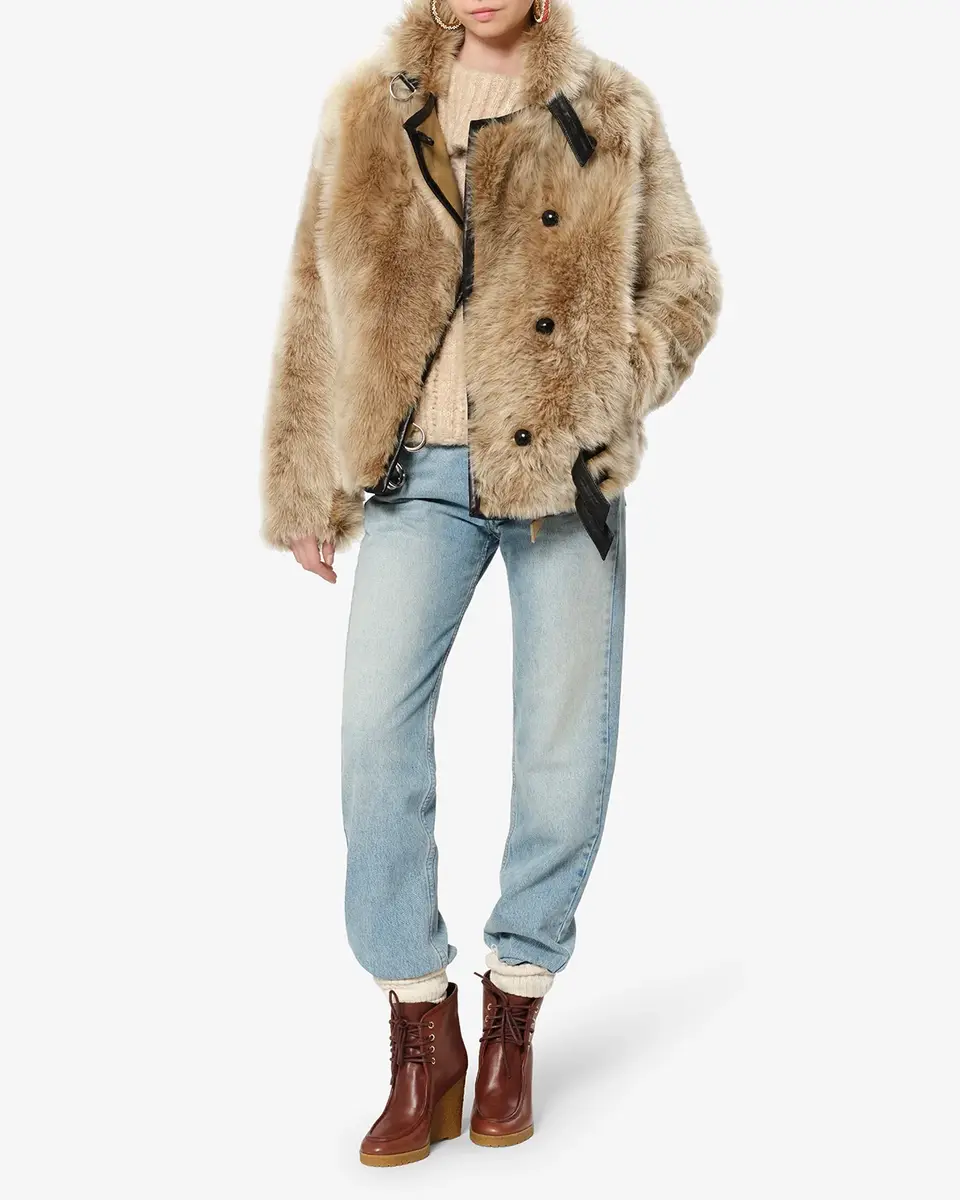 Isabel Marant Roama Shearling Coat | Thumbnail 3 Isabel Marant Roama Shearling Coat | Thumbnail 3