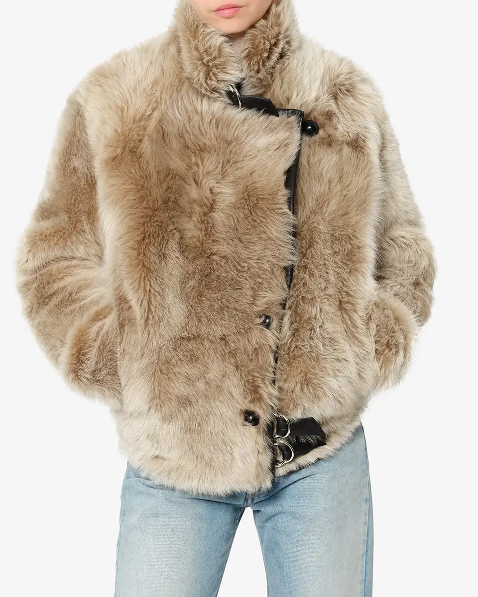 Isabel Marant Roama Shearling Coat | Thumbnail 4 Isabel Marant Roama Shearling Coat | Thumbnail 4