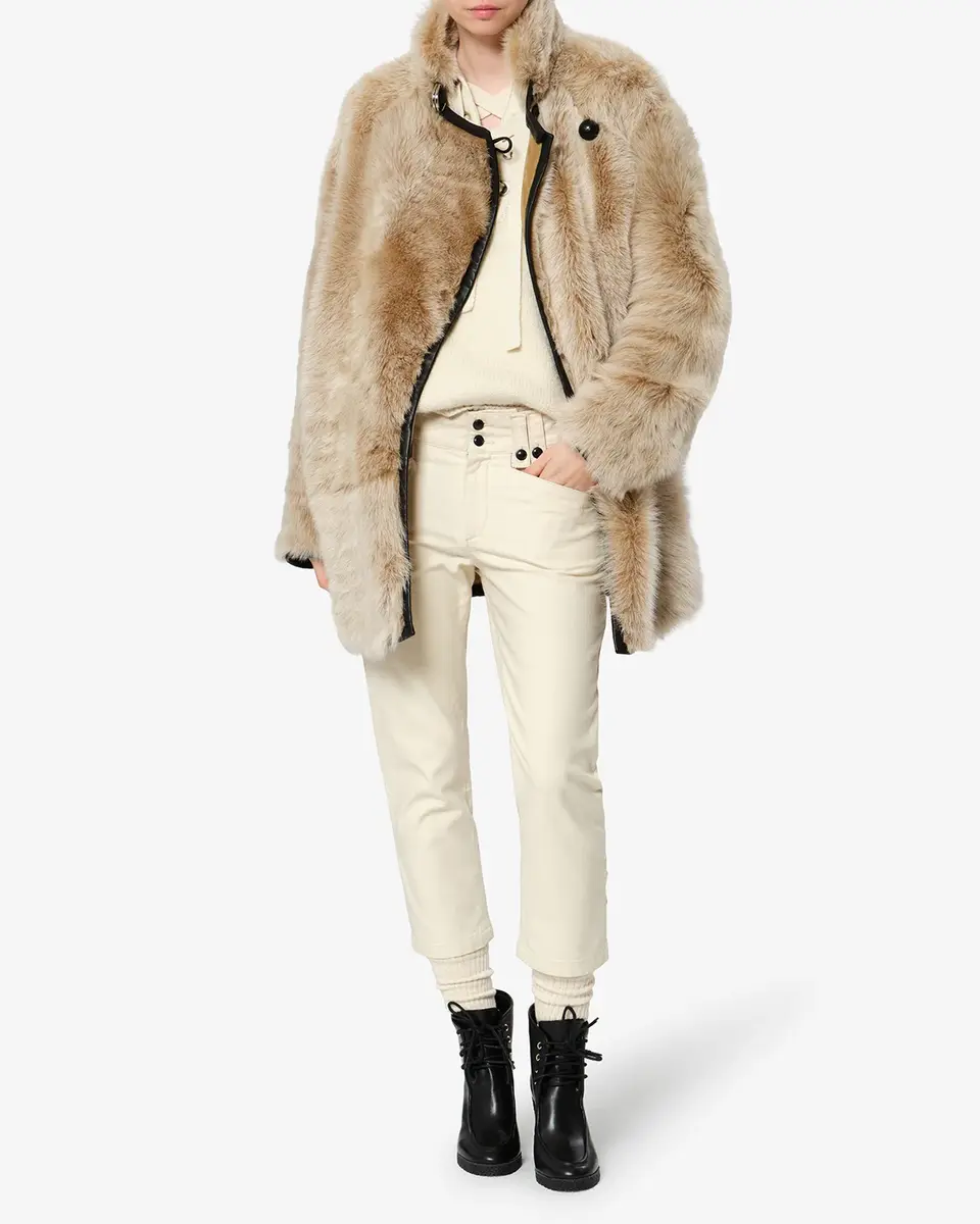 Isabel Marant Rema Shearling Coat | Thumbnail 4 Isabel Marant Rema Shearling Coat | Thumbnail 4