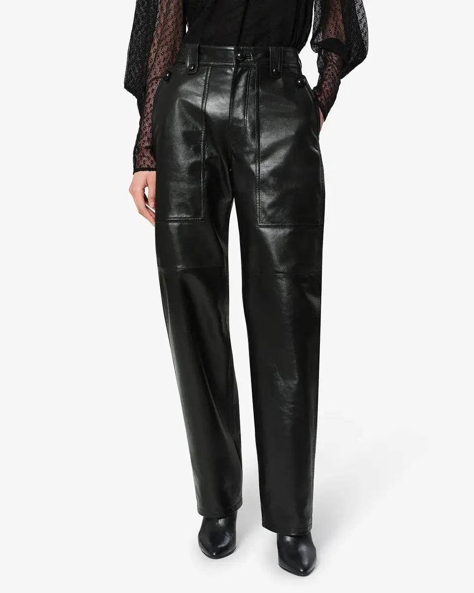 Isabel Marant Valka Leather Pants | Thumbnail 5 Isabel Marant Valka Leather Pants | Thumbnail 5