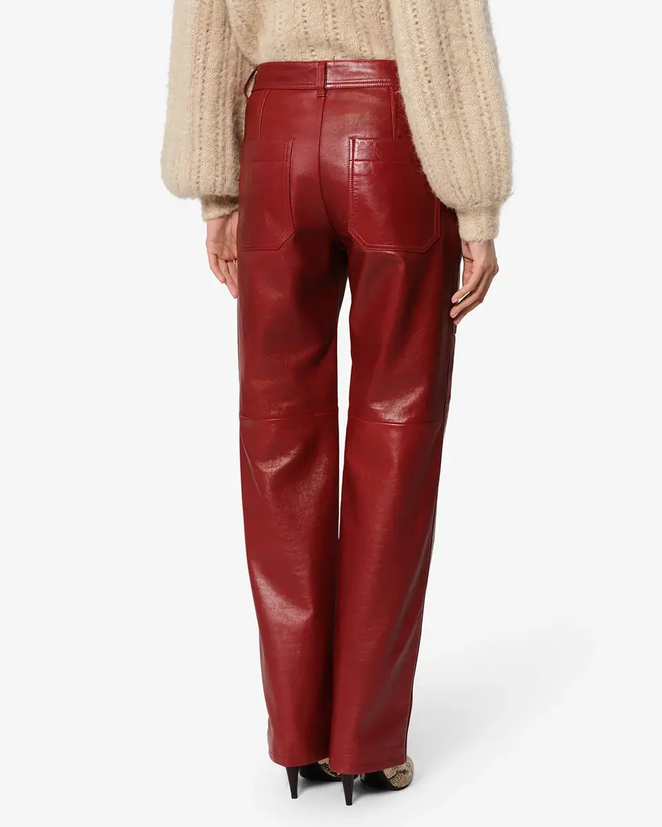 Isabel Marant Valka Leather Pants | Thumbnail 3