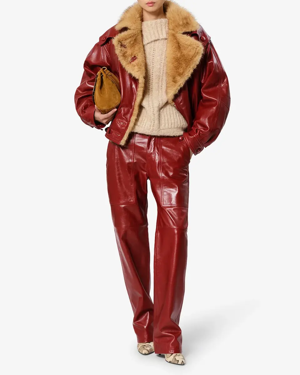 Isabel Marant Valka Leather Pants | Thumbnail 4