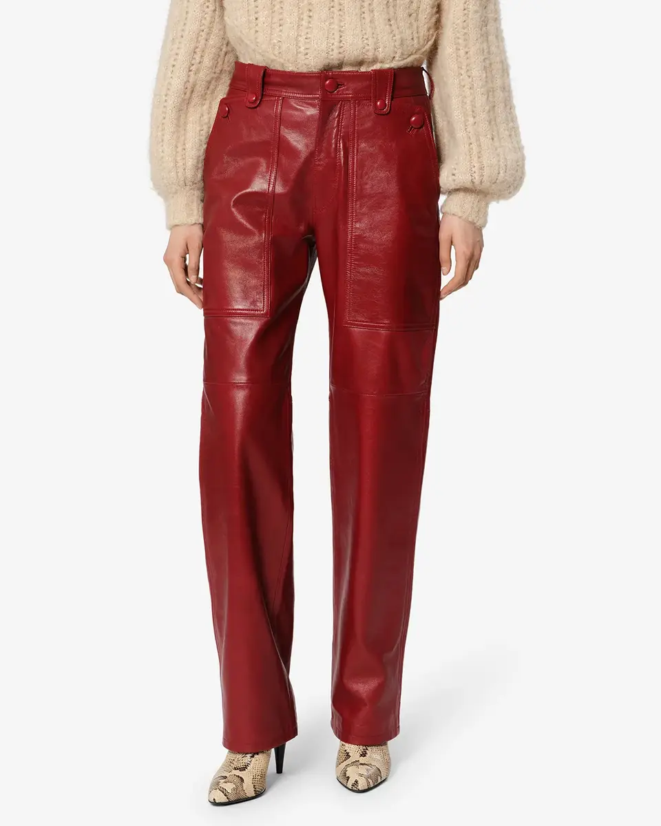 Isabel Marant Valka Leather Pants | Thumbnail 5