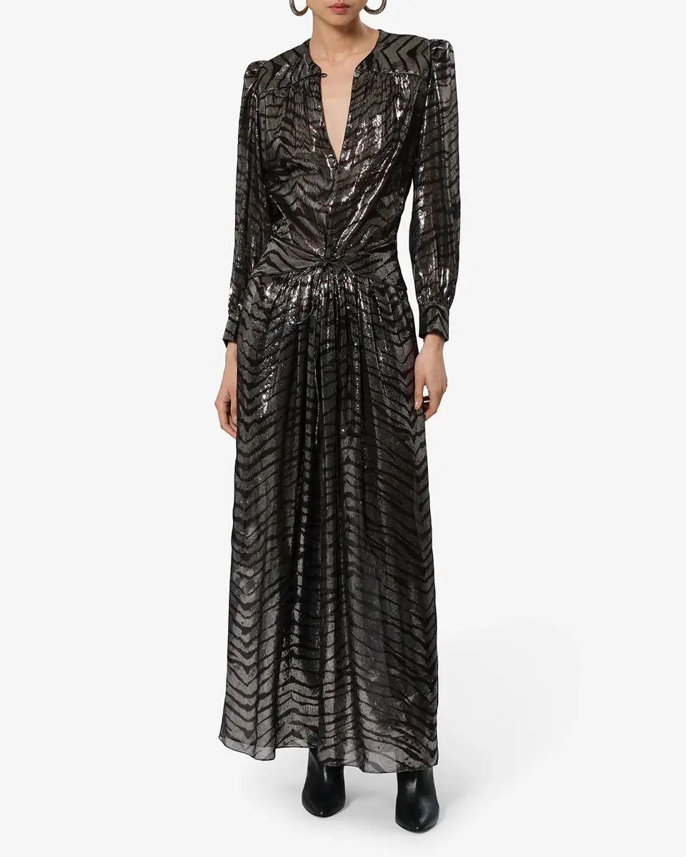 Isabel Marant Felby Silk Dress | Thumbnail 4 Isabel Marant Felby Silk Dress | Thumbnail 4