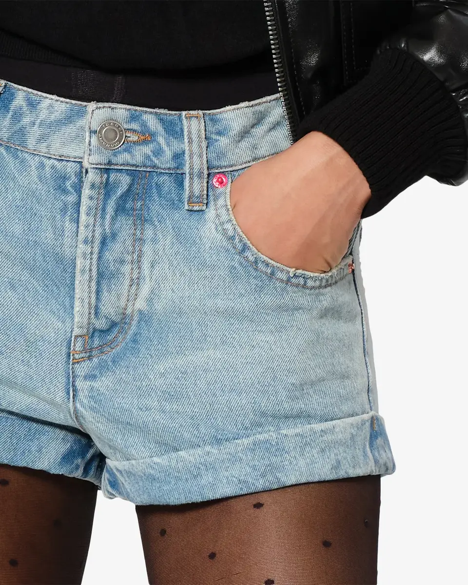 Isabel Marant Diloa Denim Shorts | Thumbnail 2