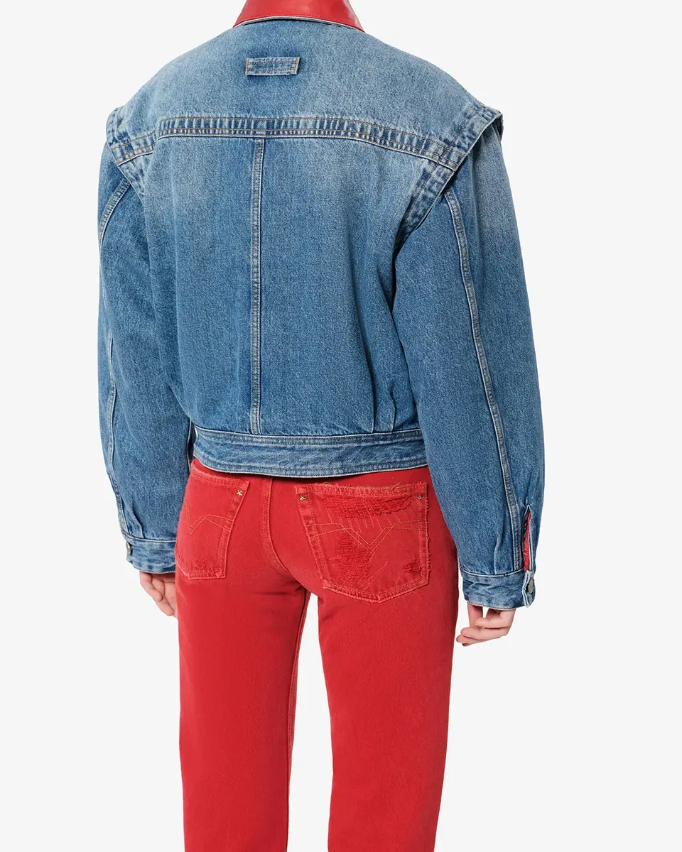 Isabel Marant Devyn Denim Jacket | Thumbnail 2 Isabel Marant Devyn Denim Jacket | Thumbnail 2