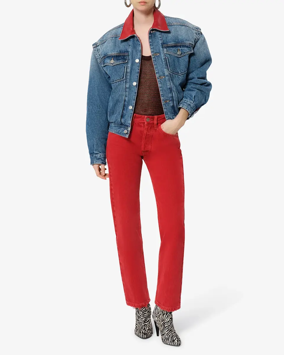 Isabel Marant Devyn Denim Jacket | Thumbnail 3 Isabel Marant Devyn Denim Jacket | Thumbnail 3