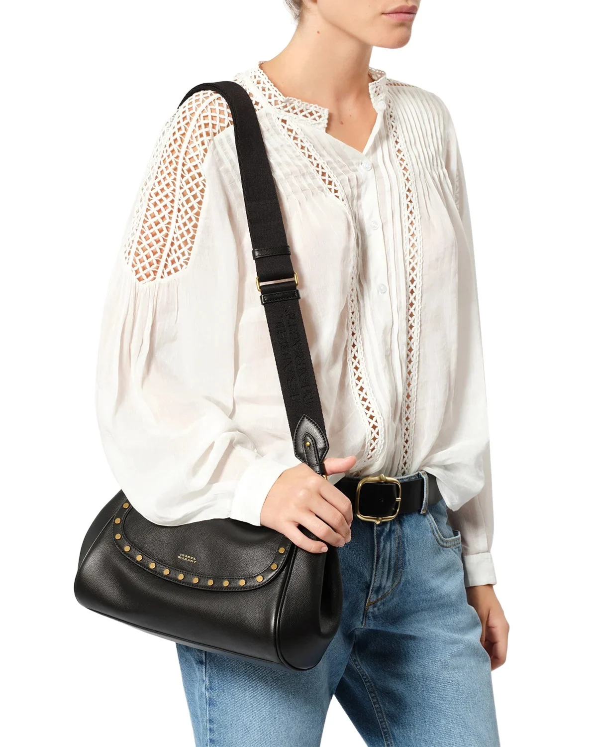 Isabel Marant Chany M Leather Bag