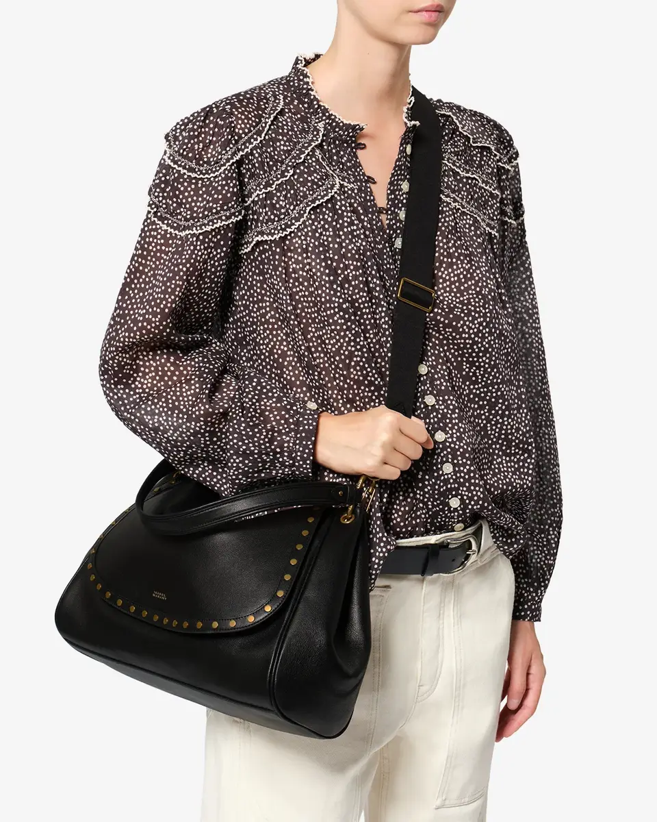 Isabel Marant Chany Xl Leather Bag | Thumbnail 7