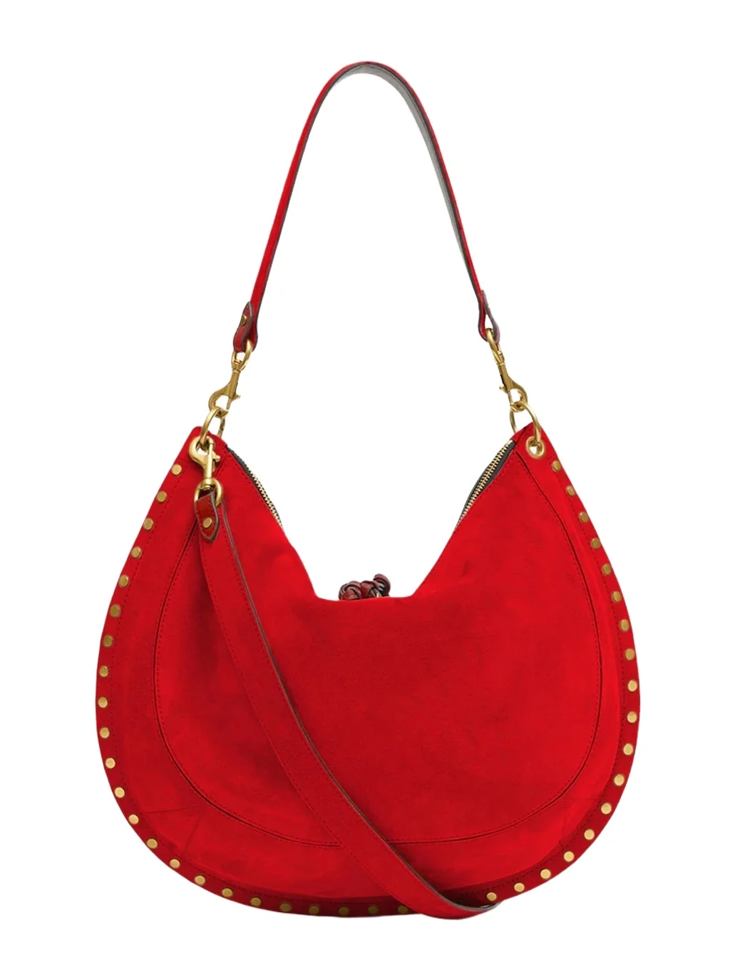 Isabel Marant Oskan Soft L Suede Bag
