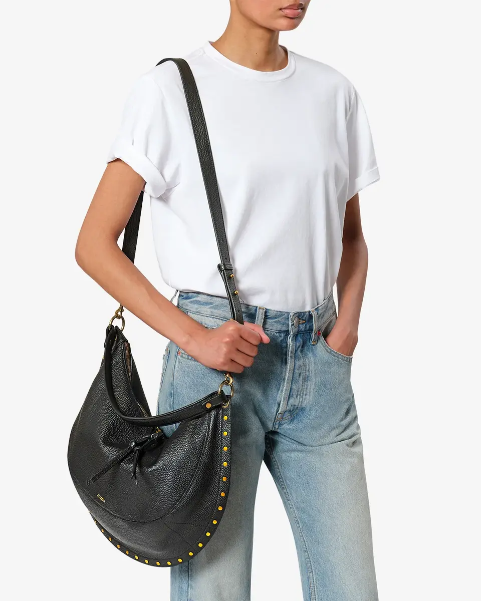 Isabel Marant Oskan Soft L Bag In Grained Leather | Thumbnail 4 Isabel Marant Oskan Soft L Bag In Grained Leather | Thumbnail 4