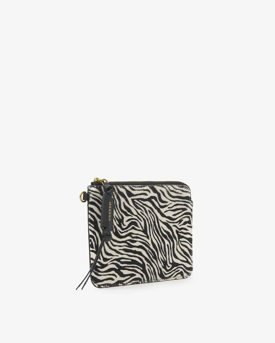 Isabel Marant Oskan Pony Leather Zip Pouch | Thumbnail 4 Isabel Marant Oskan Pony Leather Zip Pouch | Thumbnail 4