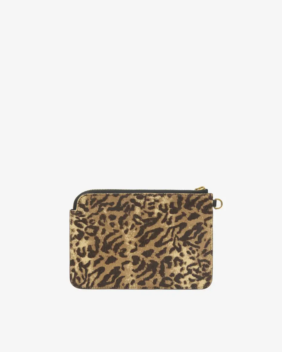 Isabel Marant Oskan Pony Leather Zip Pouch | Thumbnail 2 Isabel Marant Oskan Pony Leather Zip Pouch | Thumbnail 2