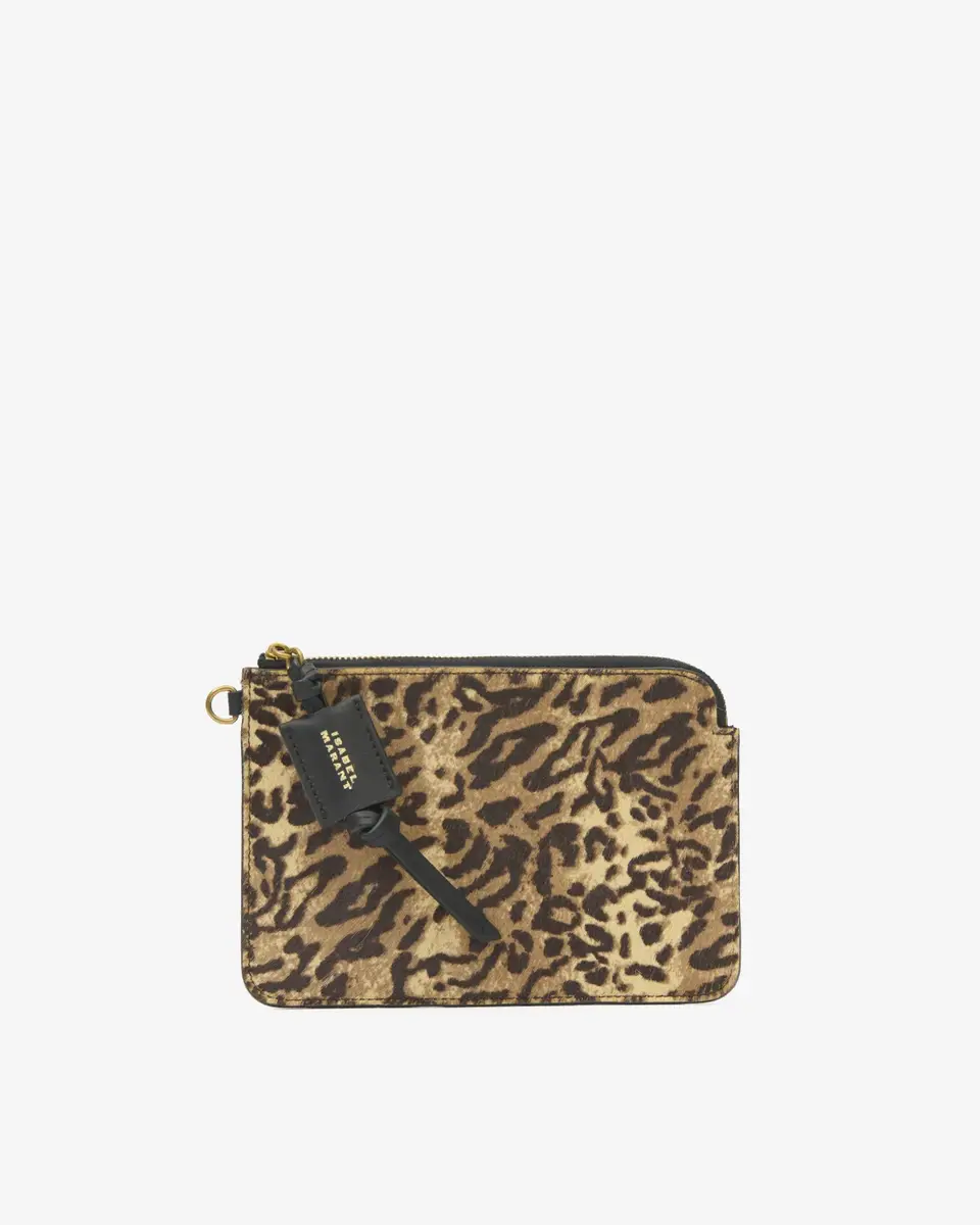 Isabel Marant Oskan Pony Leather Zip Pouch | Thumbnail 4 Isabel Marant Oskan Pony Leather Zip Pouch | Thumbnail 4